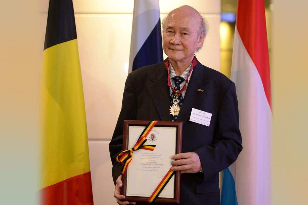 ILCT's Senior Partner, Dr. Sutharm Valaisathien awarded with the Cross of Commander in the Order of the Crown (Commandeur de l’Ordre de la Couronne)